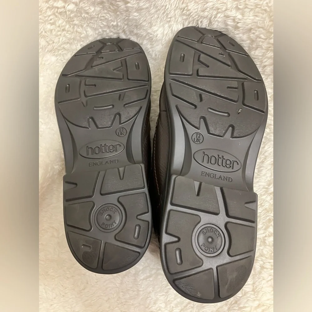 EUC Hotter Comfort Concept Dual Fitting System Leather, Regular or Wide US 13